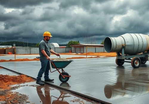 Navigating Concrete Services in Extreme Weather Conditions