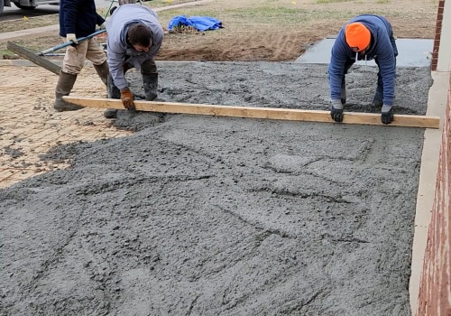 Understanding the Process of Pouring and Finishing Concrete: A Step-by-Step Guide